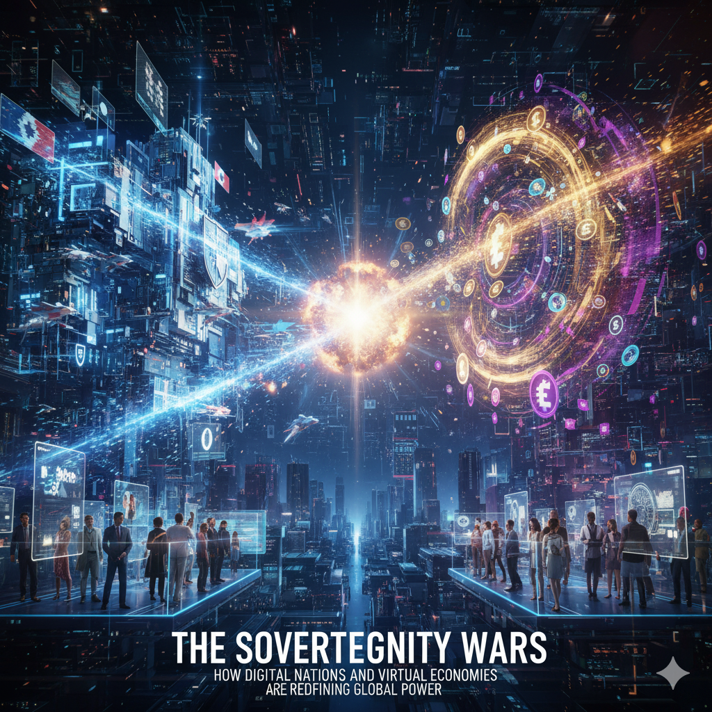 The Sovereignty Wars: How Digital Nations and Virtual Economies Are Redefining Global Power