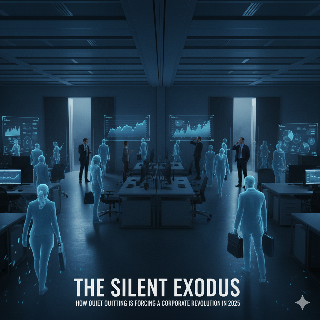 The Silent Exodus: How Quiet Quitting is Forcing a Corporate Revolution in 2025