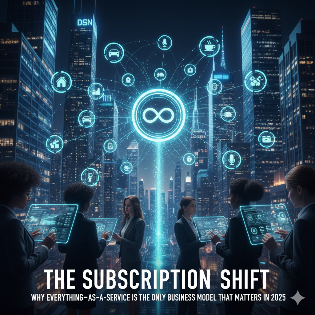 The Subscription Shift: Why Everything-As-A-Service is the Only Business Model That Matters in 2025