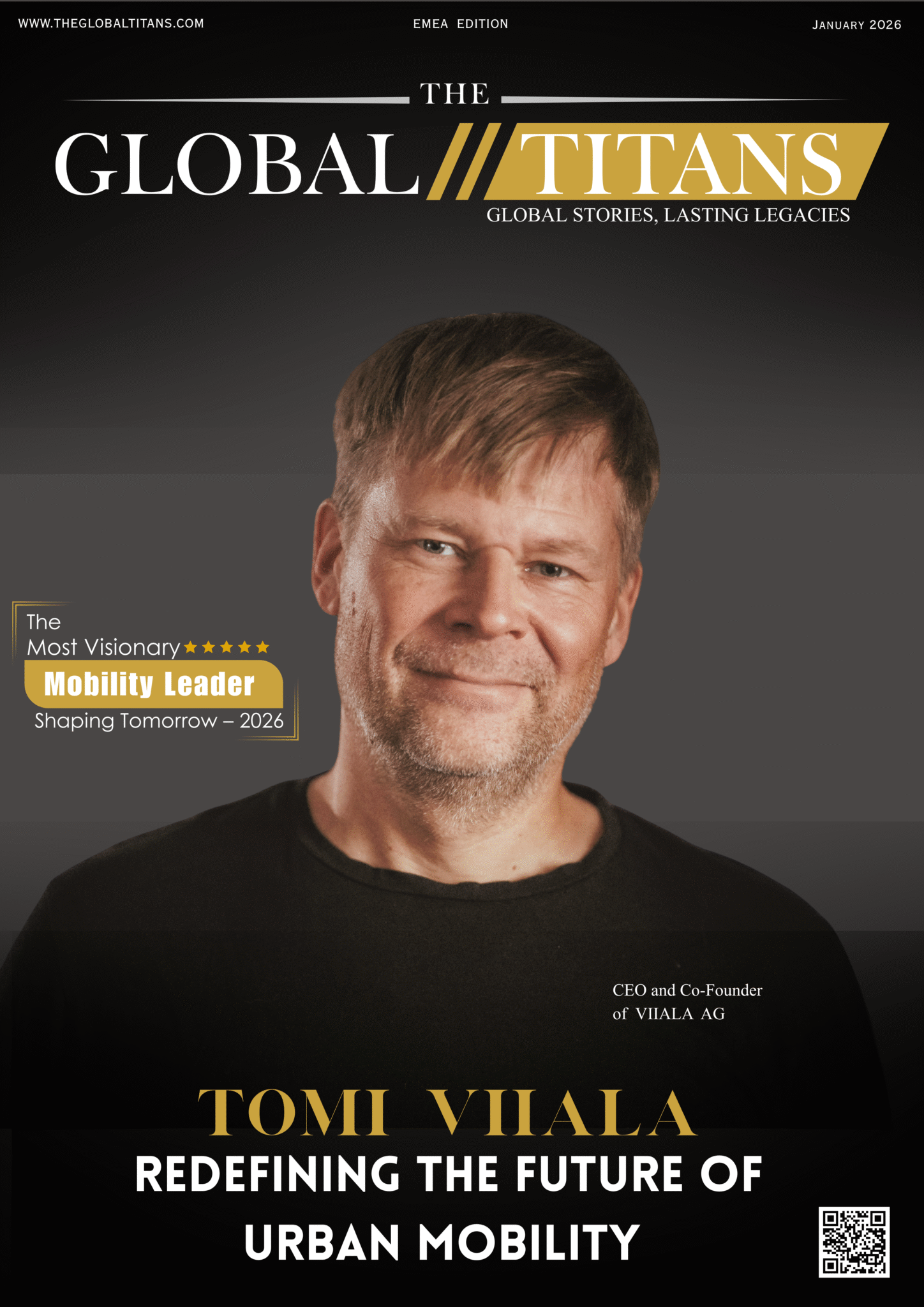 The Most Visionary Mobility Leader Shaping Tomorrow – 2026