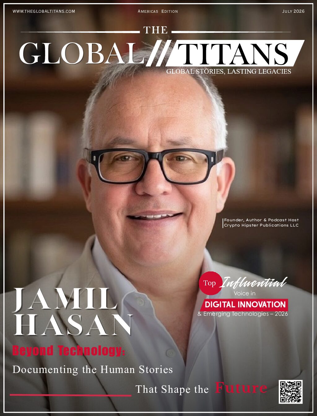 Top Influential Voice in Digital Innovation and Emerging Technologies – 2026