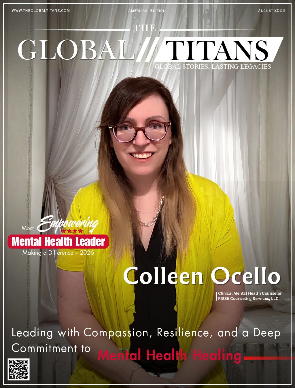 Most Empowering Mental Health Leader Making a Difference – 2026