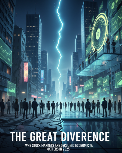 The Great Divergence: Why Stock Markets Are Decoupling From Economic Reality in 2025